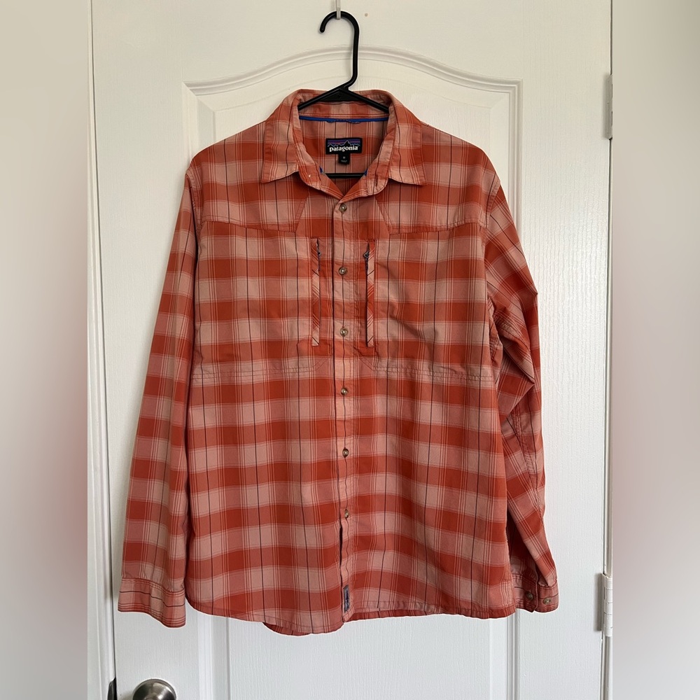 Patagonia Men's Long-Sleeved Sun Stretch Shirt Size M